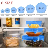 %e2%98%86 silicone cover stretch lids reusable airtight food wrap covers keeping fresh seal bowl stretchy wrap cover kitchen cookware