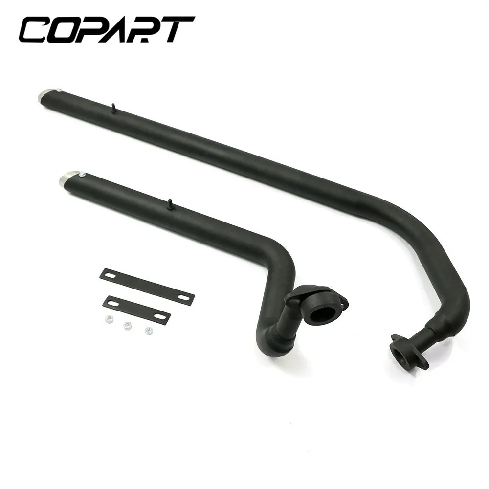 Выхлопная труба для мотоцикла с выхлопной трубой и глушителем съемный глушитель