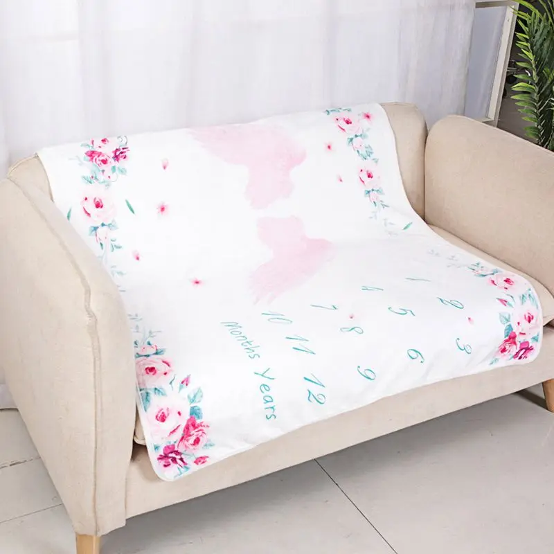 

3 Pcs/set Baby Blanket Photography Props Cloud Background Newborn Blankets 12 Monthl/Years Photo Accessories