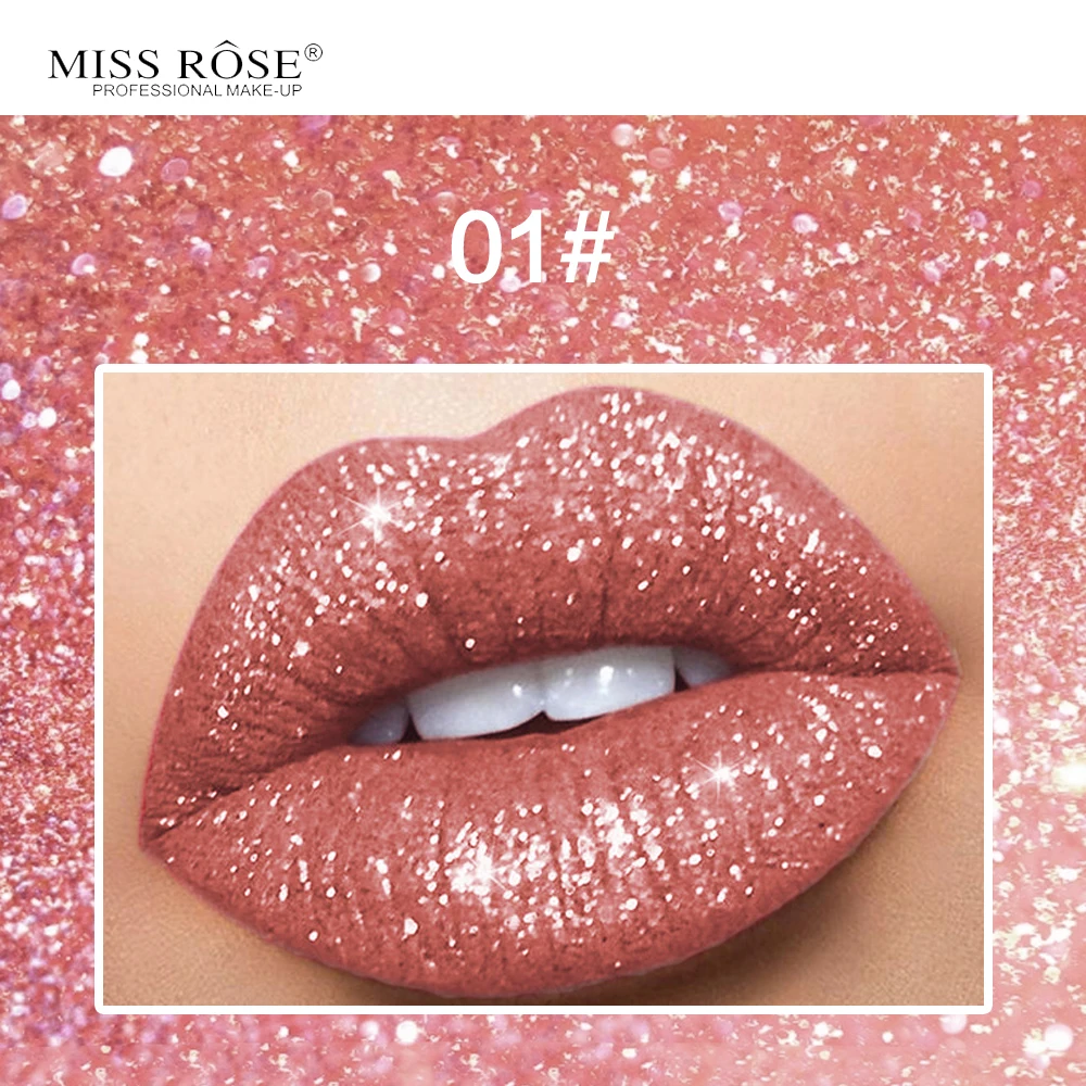 Miss Rose Косметика жидкая губная помада блеск для губ оттенок Вспышка Цвет