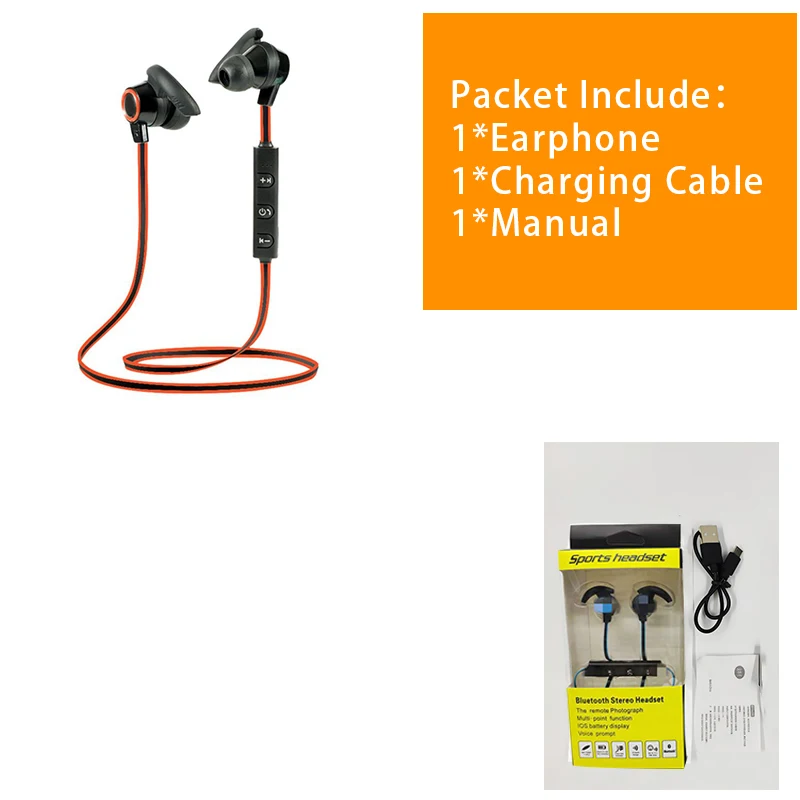 3 Новые магнитные аттракционы Bluetooth наушники спортивные наушники Fone De Ouvido для IPhone samsung Xiaomi Ecouteur Auriculares VS S530 - Цвет: 3