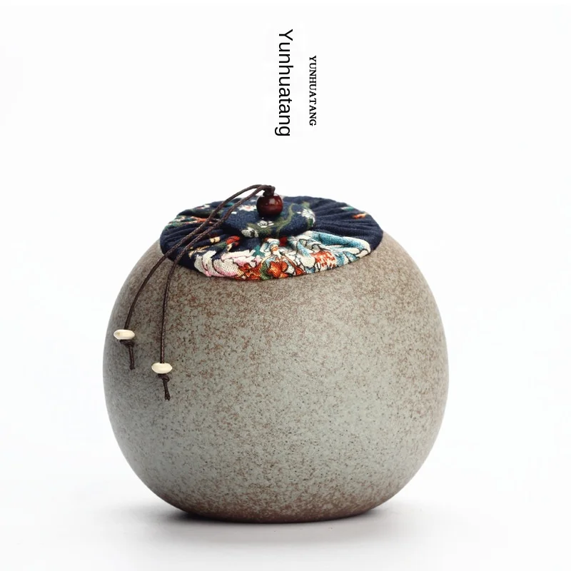 Керамическая чайная герметичная большая труба Caddy Гуан Инь чай пуэр Чайная