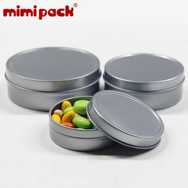 Mimipack набор из 24 пустых пищевых жестяных канистр металлические неглубокие