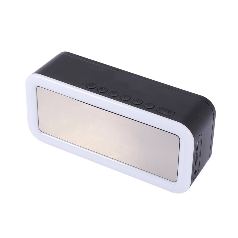 Светодиодный зеркальный Bluetooth-динамик TF-карта беспроводной динамик