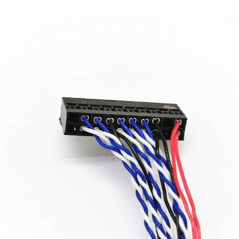 Универсальный преобразователь сигнала LVDS DF14 20Pin в FPC 40Pin разъем 20 FFC Для ЖК-панели 7