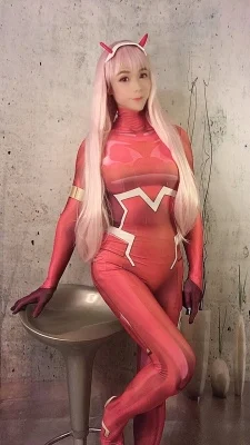 Взрослые дети 02 ноль два Косплэй костюм Darling в franxx Для женщин на Хеллоуин