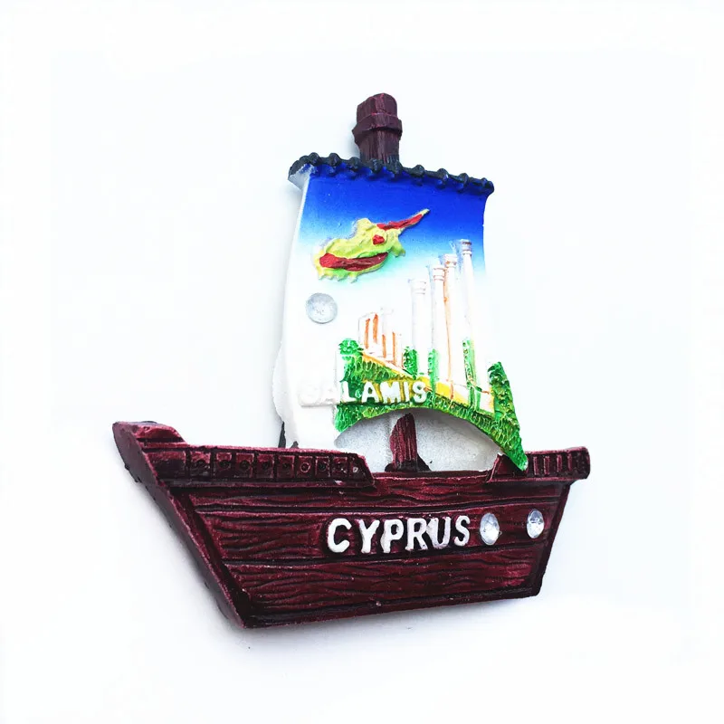 Европейский 3D кипрей вкус магнит на холодильник туристические сувениры
