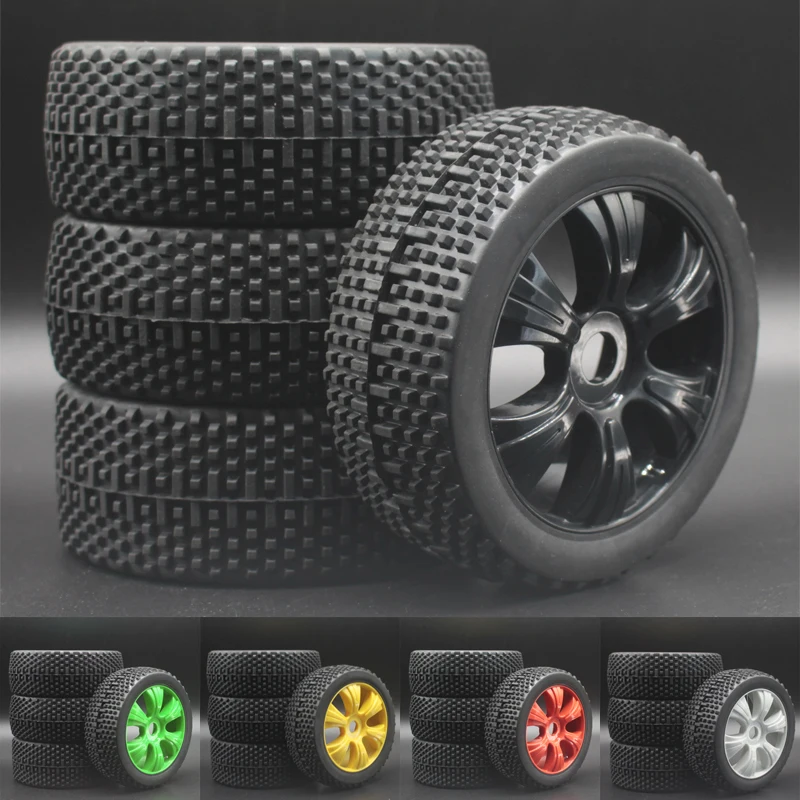 Белый черный зеленый желтый красный RC 1:8 внедорожные автомобильные Багги