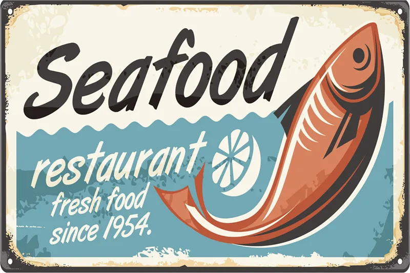 

Металлический знак «фаст-фуд», промышленный декор, декор для комнаты, украшение для дома, ресторана, знаки, настенные наклейки