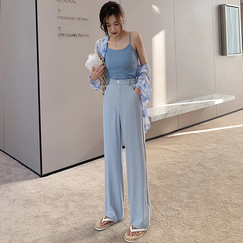 

Брюки женские летние, черные, белые, широкие, на пуговицах, с высокой талией, большие размеры 3XL