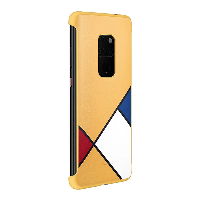 Оригинальный официальный пластиковый чехол для Huawei Mate 20 с абстрактной темой