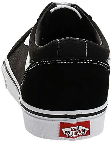 Полотняная Мужская обувь Vans Ward, черная (замша/холст), Черная/белая,  C4R, 43, ЕС - купить по выгодной цене | AliExpress