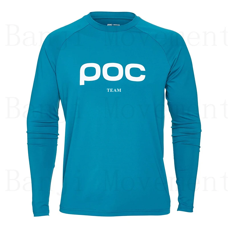 

TEAM POC Maillot Ciclismo Tops Roupa Ciclismo Autumn Jerseys Motocicleta Moto Gp Xc Mountain Bike Motocross Dh Mtb Bmx T Shirt