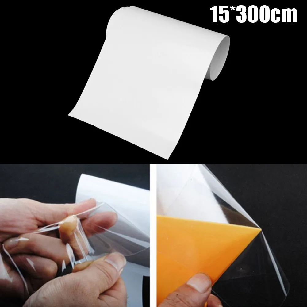 

15*300cm Mountain Bike Bicycle Frame Protection Tape Vinyl Film Clear Waterproof For Folding Bikes Electric Vehicles Accessories