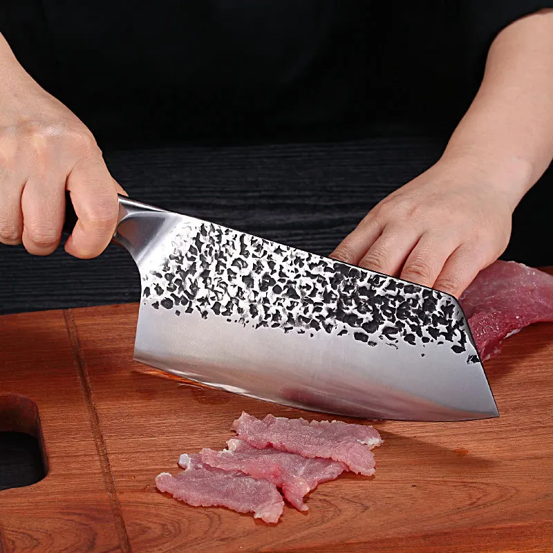 

Kitchen knives High Carbon Forged 5CR15MOV 440C Stainless Steel Long Lasting Sharpness 8 Inch Kritsuke Knife Easy To Use Tools