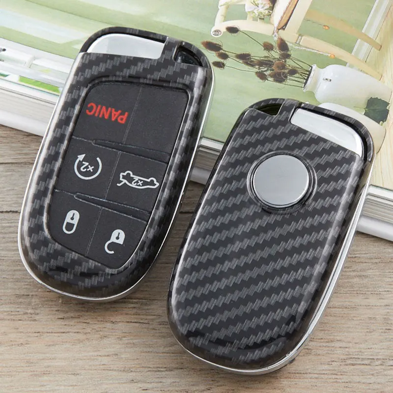 Чехол для смарт ключей с дистанционным управлением чехол накладка Dodge Journey Charger Jeep