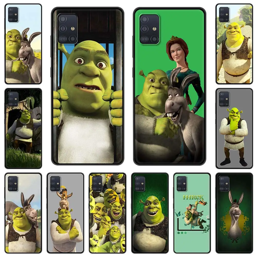 

Shrek Coon cute Cartoon Moive Phone Case for Samsung Galaxy A51 A71 A50 A21s A31 A10 A41 A20e A70 A30 A11 A40 A12 Silicone Cover