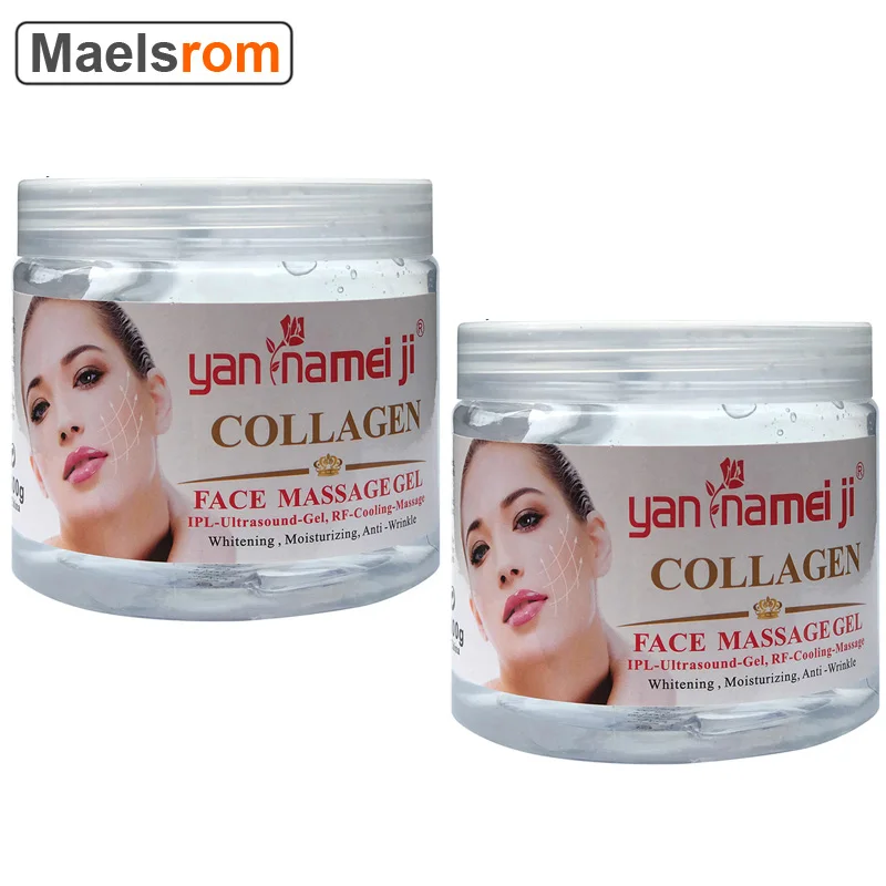 

2 bottles 600ml Ultrasound IPL Cooling Gel Skin Firming Lift Tighten RF Transmission Gel Beauty Ultrasonic Gel Wrinkle Removal