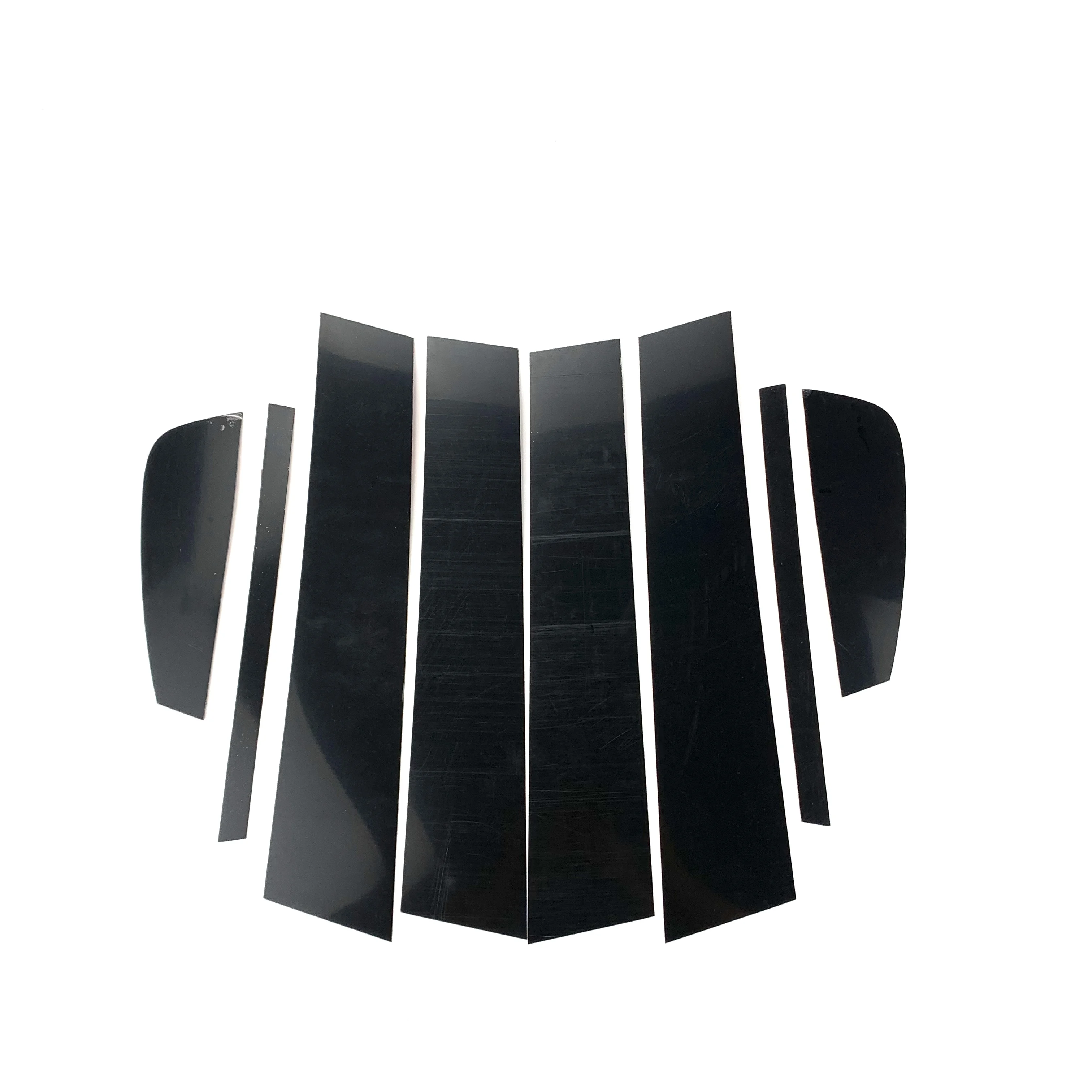 Стайлинг автомобиля зеркальная отражающая панель BC Колонка задний треугольник