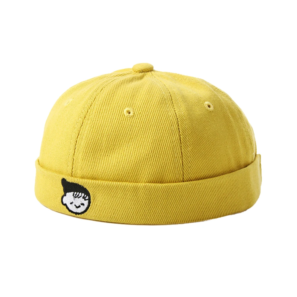 Детская уличная Повседневная хлопковая Байкерская шапка Docker винтажная без