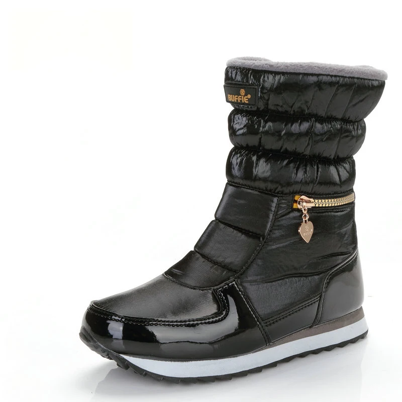 Женские ботинки на молнии короткие зимние с нескользящей подошвой 2019|boots ladies|boots