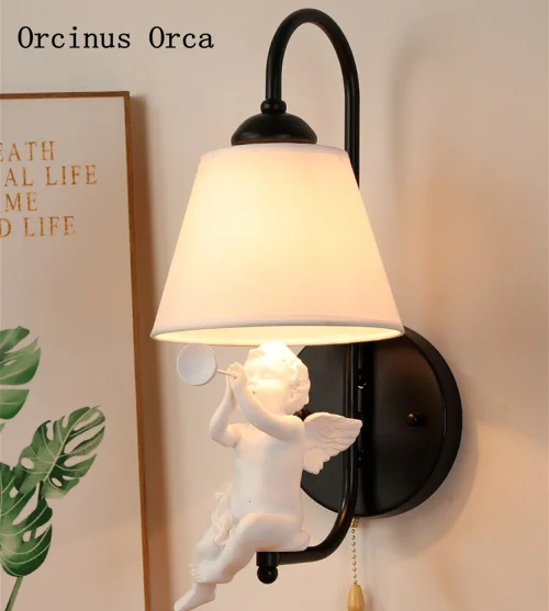 Настенный светильник в скандинавском стиле для сада птицы гостиной коридора