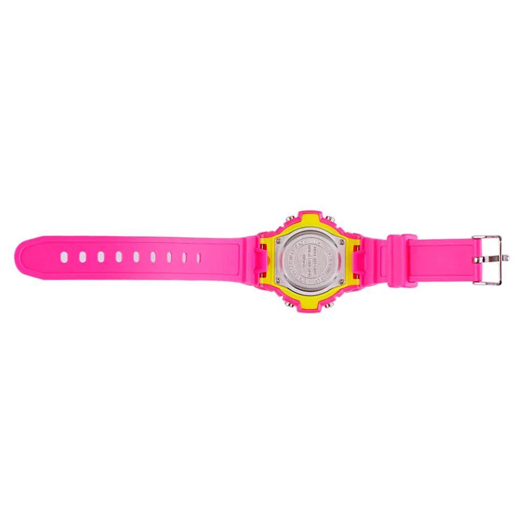 

Digital Watch for Children 30M Waterproof LED Luminous Sport mens watch Plastic Strap Glass Dial Multi Function wristwatches