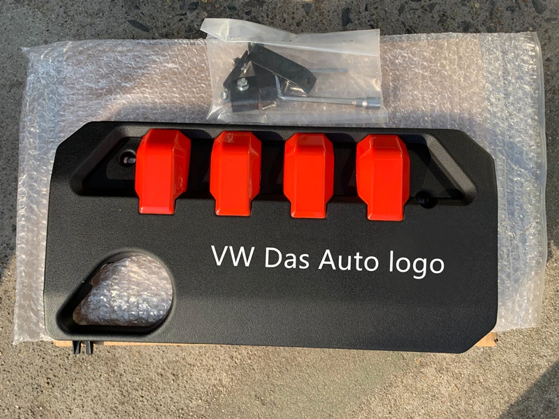 2019 2020 VW polo 1.5L автомобиля защитная крышка двигателя рамка шумоизоляция капота