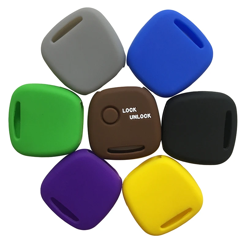 

Car Key Case Remote Key Silica Gel Silicone Rubber for Mazda for Suzuki Wagon R Moko for Nissan Pino Car Styling Key Cover Set