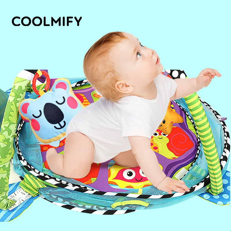 3 в 1 детский игровой коврик для игры тренажерный зал развивающие игрушки пазл