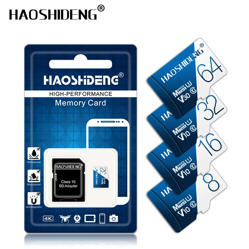 Новая Оригинальная карта Micro sd 4 Гб карта памяти 8 Гб класс 10 карта памяти 16 ГБ 32 ГБ 64 Гб micro sd карта 128 ГБ tarjeta micro sd