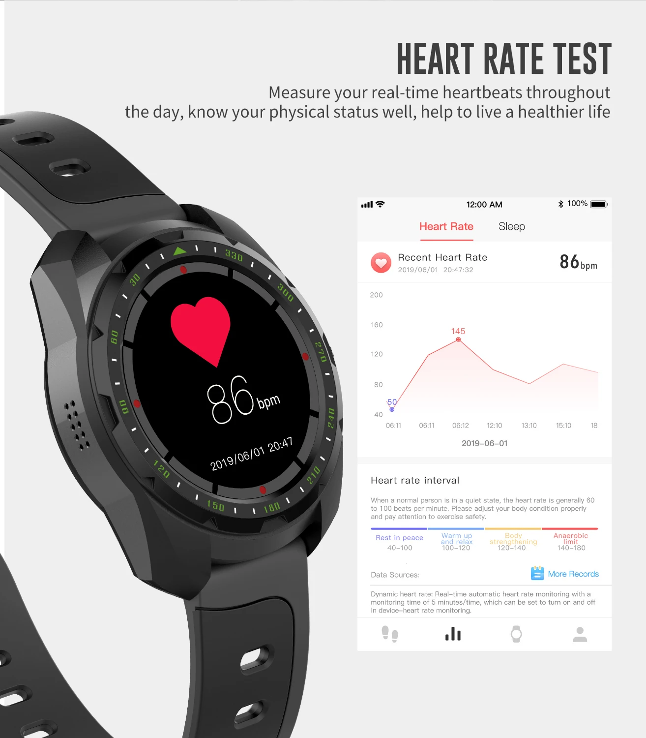 KINGWEAR KW01 Водонепроницаемый Смарт Часы Bluetooth Вызов монитор сердечного ритма во время сна калькулятор секундомер сообщение напоминание пульт