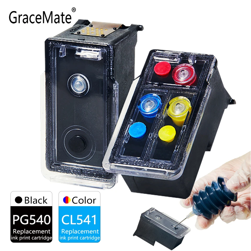 Чернильный картридж GraceMate PG 540 CL 541 для Canon MX374 MX375 MX395 MG3155 MG3200 MG3250 MG3255 MG3500