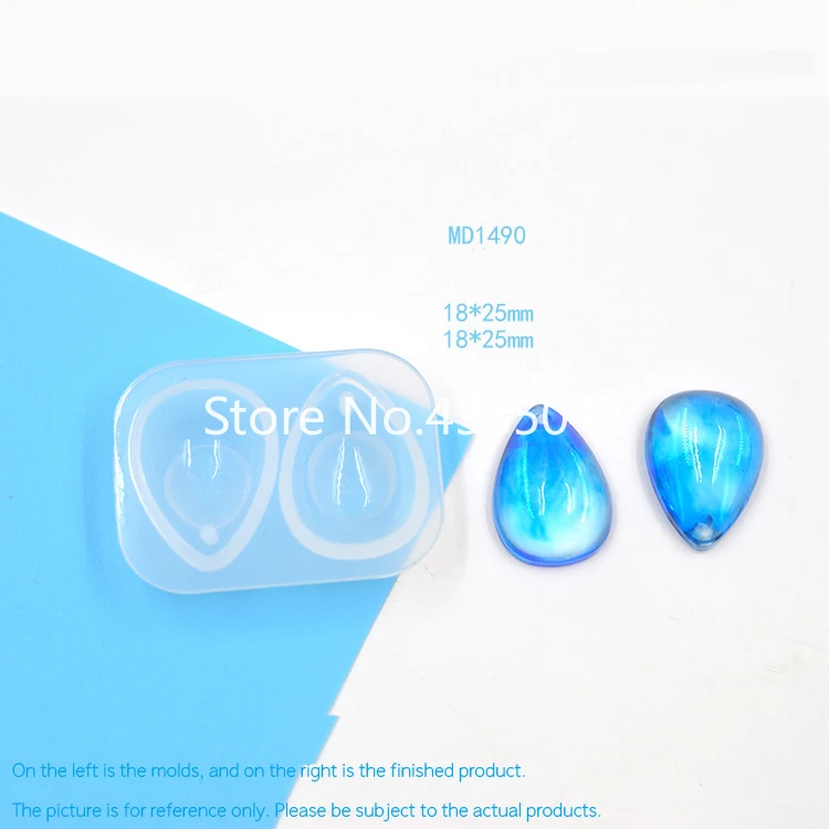 1 шт. бусины капли воды мяч для смолы эпоксидные украшения формы DIY ручной работы