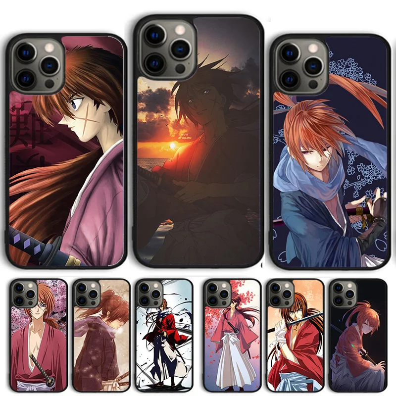 Чехол для телефона Rurouni Kenshin Himura, чехол для iPhone 14 13 12 Pro Max mini 11 Pro Max XS XR 5 6 7 8 Plus SE 2020, оболочка