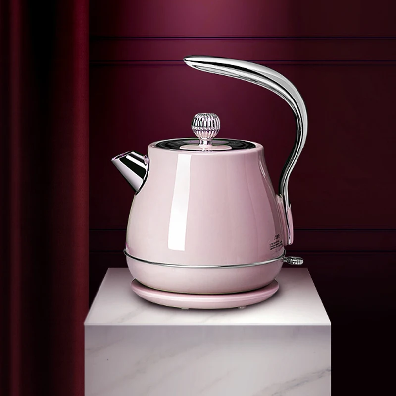 

1.5 Liter 1500W Electric Kettle 304 Stainless Steel Household Electric Kettle Retro Kitchen Appliances Electric Kettle 220V EU
