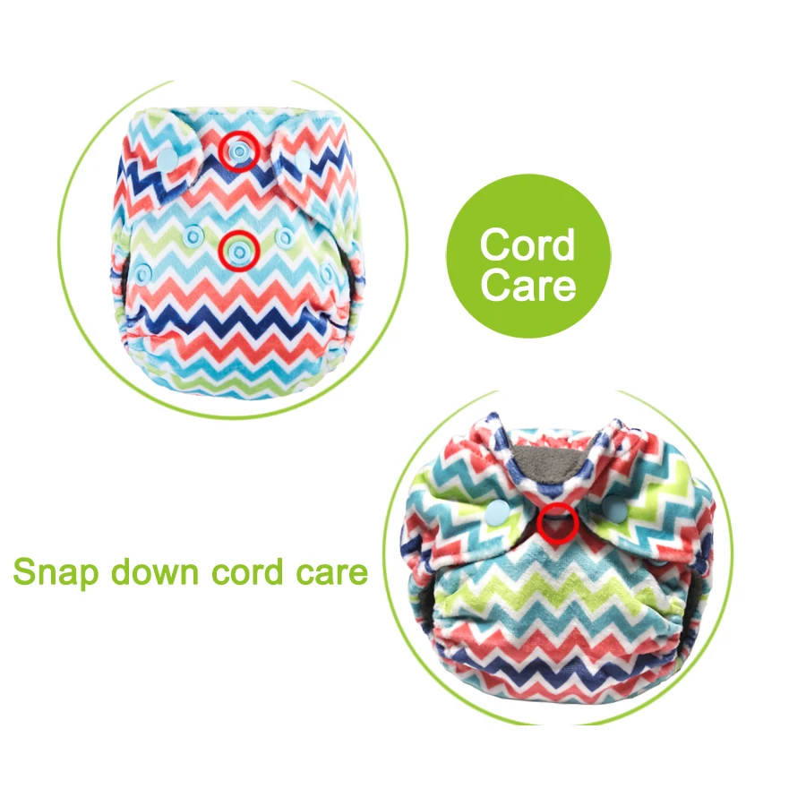 Новорожденный ребенок Подгузники ультратонкий NB AIO одежды подгузник пупка с