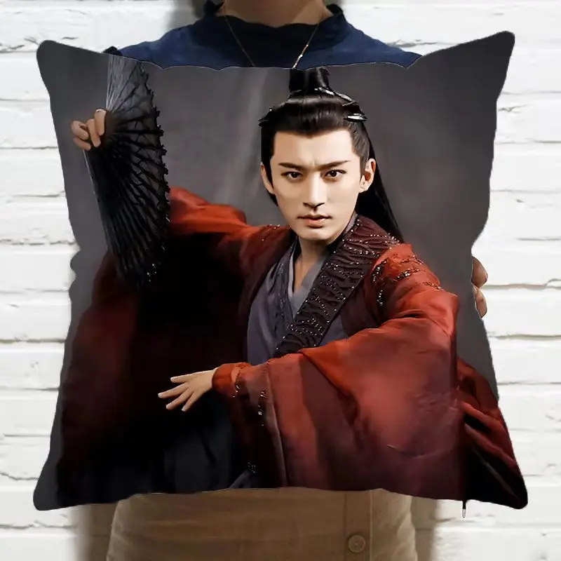 Eternal Jue Chen Liu Xueyi Tian Qi Pillowcase Star Photo Poster Cushion Cover Souvenir Throw Pillow Home Decor Cheer Call | Дом и сад