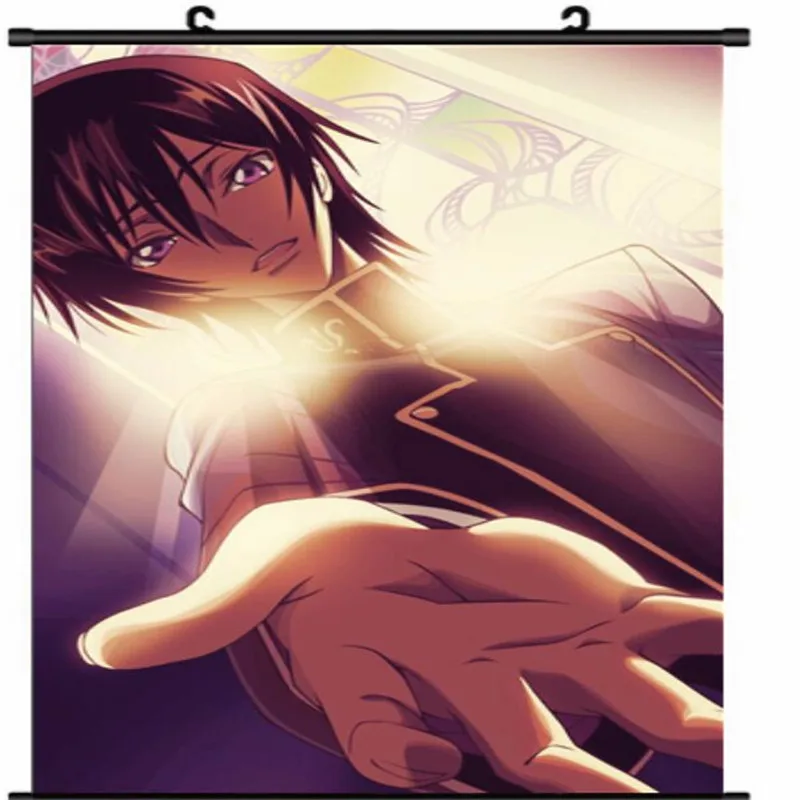 September update Anime Code Geass: Lelouch of the Rebellion Nunnally &amp Koneria Euphemia C.C. Home Decor Wall Scroll Poster | Дом и сад