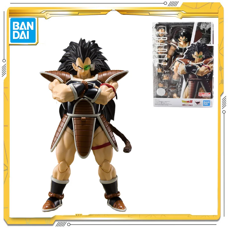 

Original BANDAI Dragon Ball SHF Raditz Action Collection Model Toy Anime Super Saiyan Figure Toys For Kids