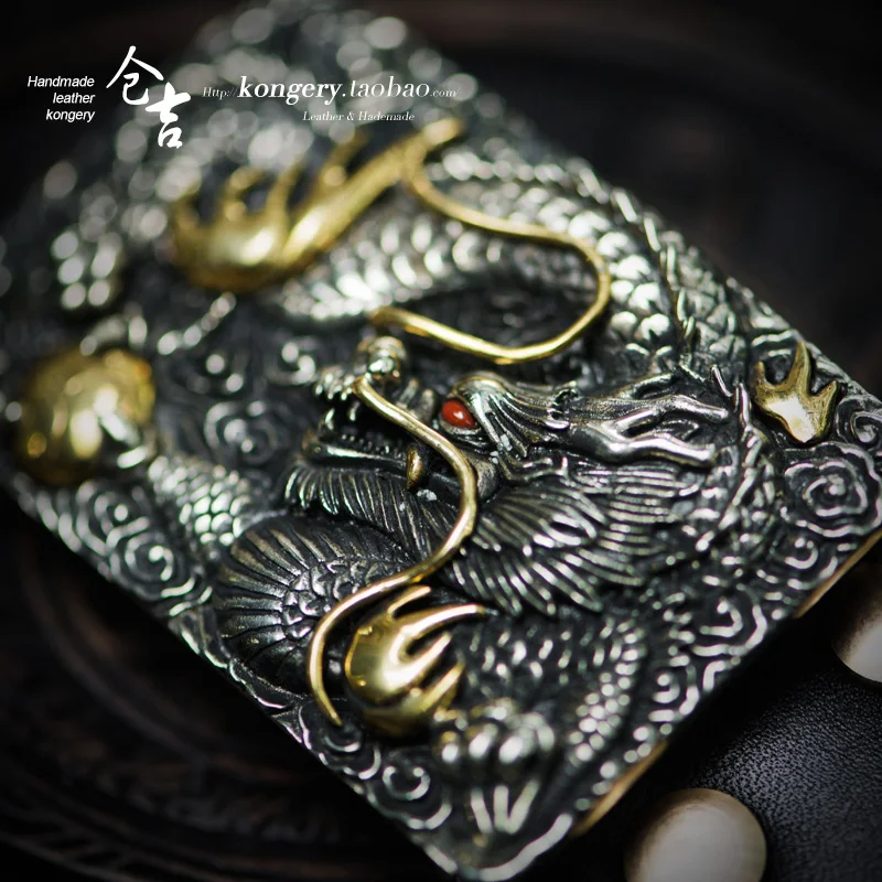 Рисунок 3 - ★Мужской кожаный ремень с медной пряжкой