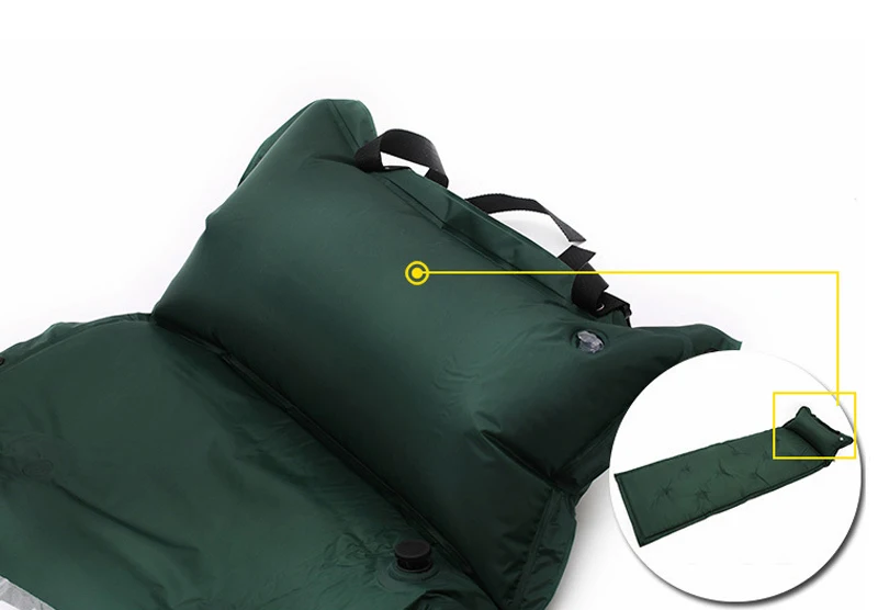 Наружный надувной коврик для кемпинга 1 2 человек Сверхлегкий матрас Воздушная