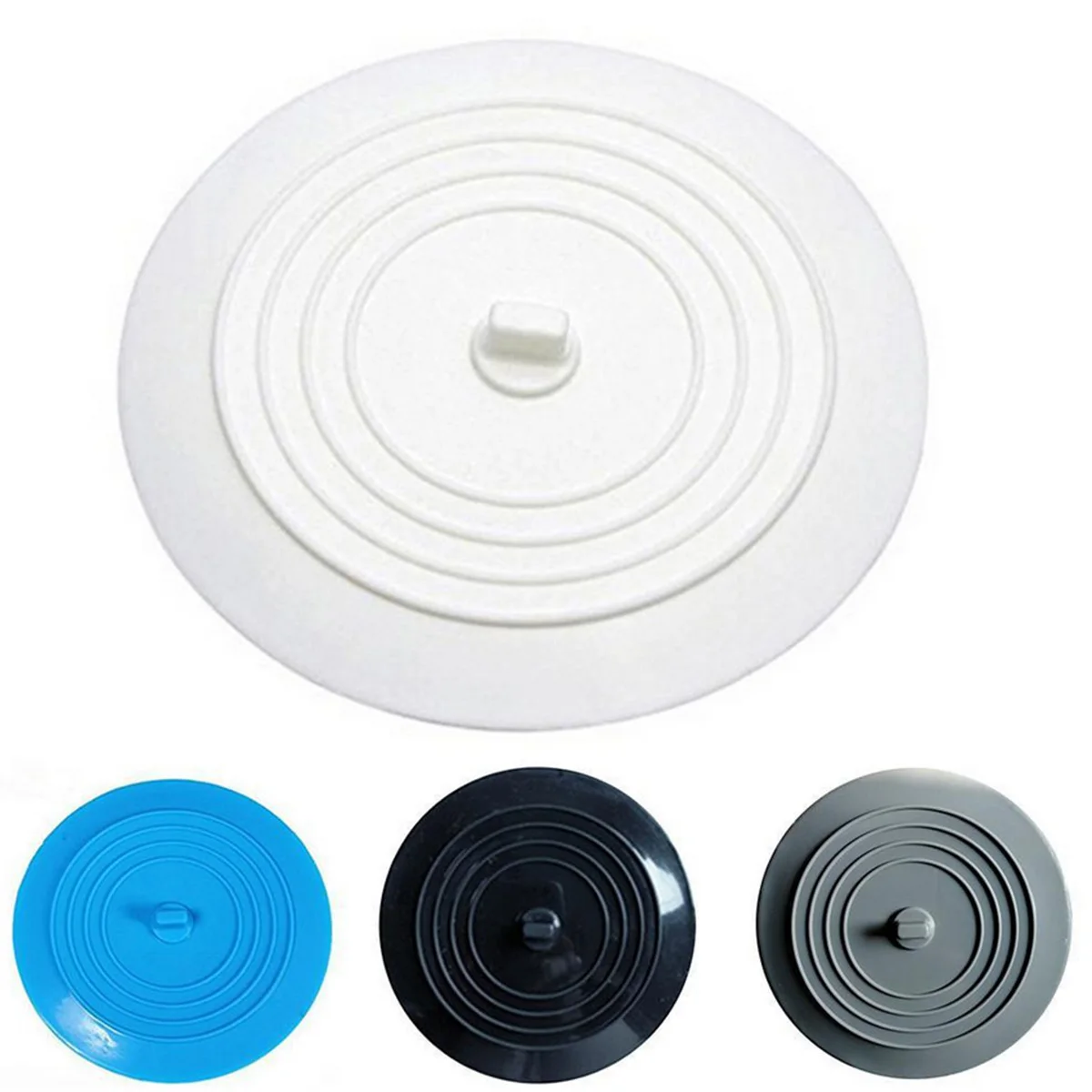 

1PC 6-Inch Bathtub Stopper Silicone Shower Drain Plug for Kitchen Bathroom Laundry Widely used in kitchen bathroom laundry so on
