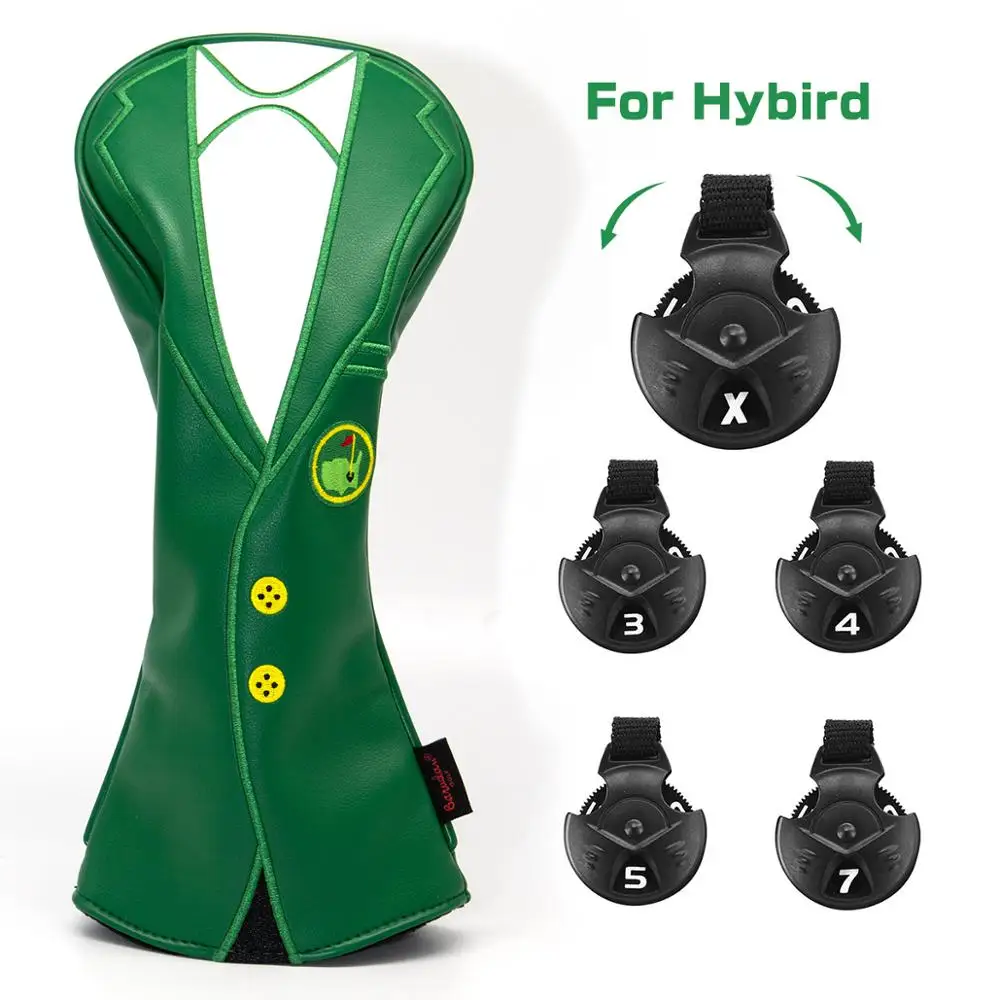 Гибридные Чехлы для головы гольфа Защитные чехлы кожаные |