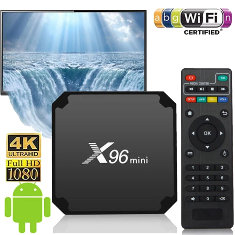 

New x96q Android 10.0 tv box iptv box x96 q 2G 16G Allwinner H313 smart ip tv set top box