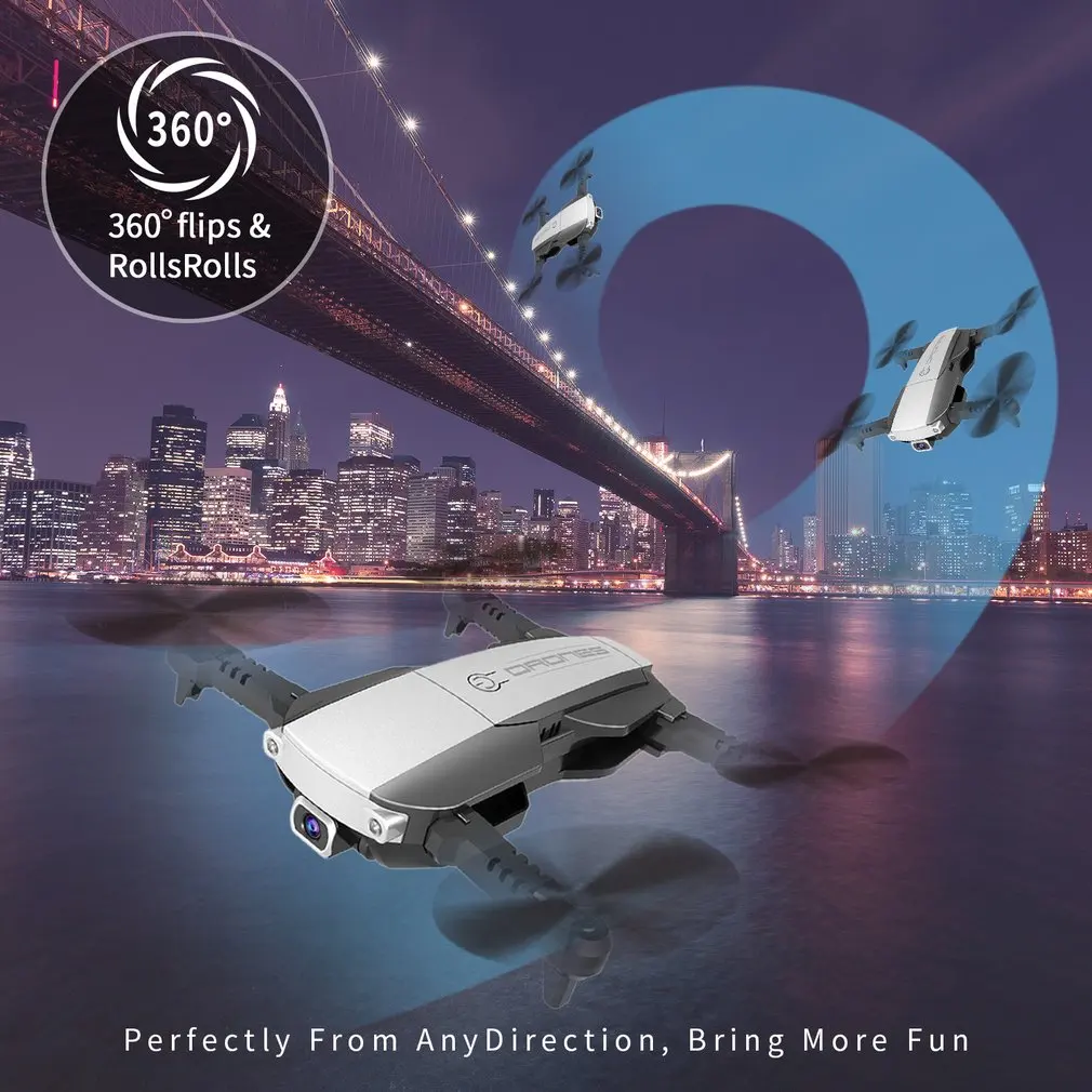 LANSENXI NVO RC Дрон 4K 1080P Квадрокоптер 2 4 ГГц WiFi FPV складной мини в режиме реального