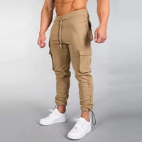mens cargo pants elastic multiple pocket military male trousers outdoor joggers pant joggers trousers fashion men pants