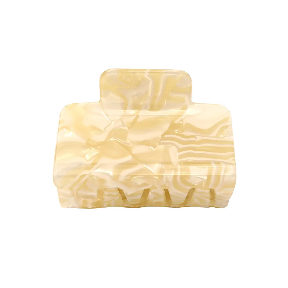 

New Fashion Boutique Acetate Retro Color Matching Large Medium Hairpin Barrettes Clip for Women Girls Hair Accessories Headwear