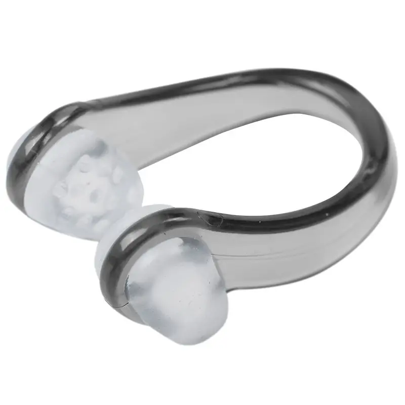 Черный прозрачный резиновый дайвинг плавательный зажим для носа защита 3