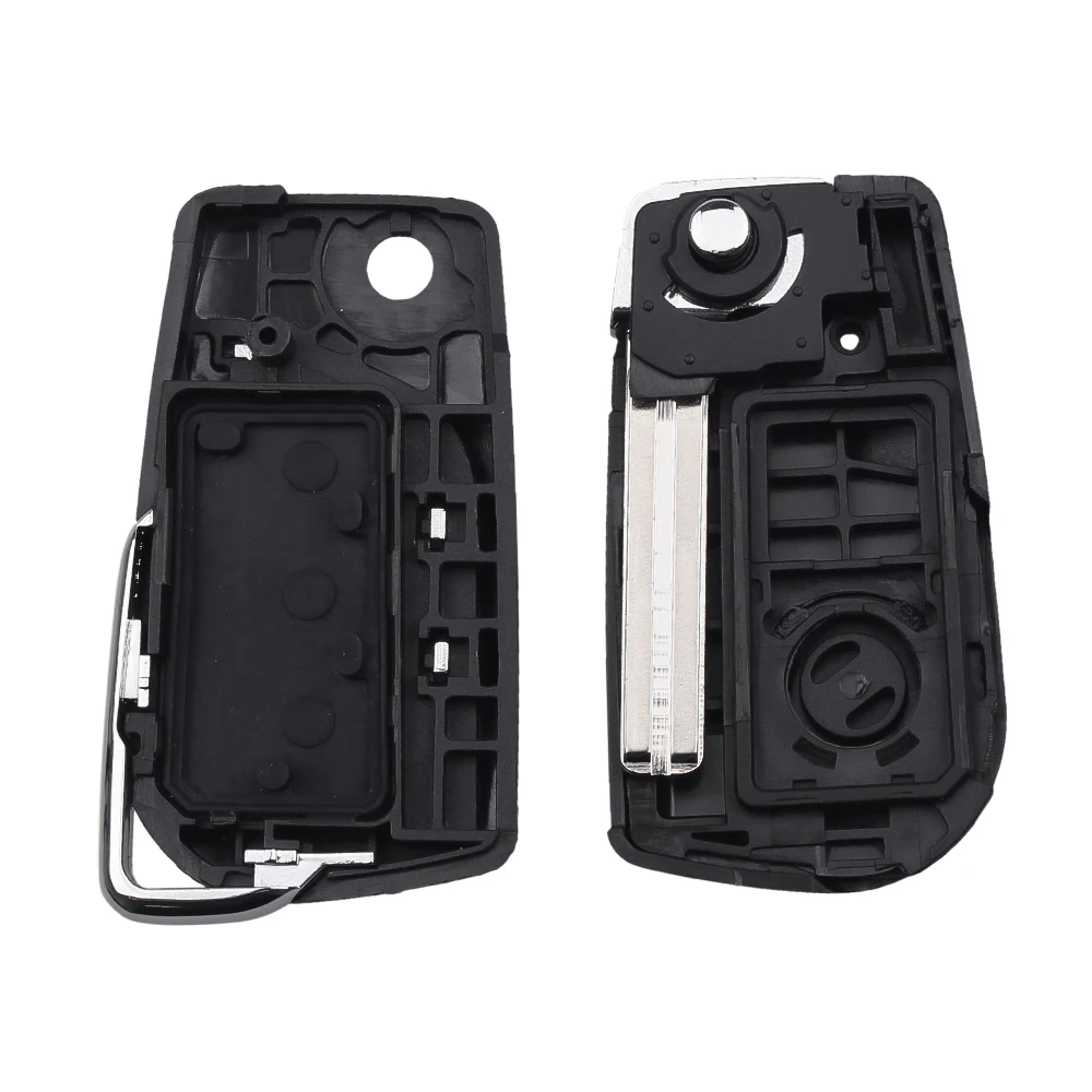 Dandkey 3 кнопочный складной ключ для автомобиля задний флип Toyota Corolla Camry TOY48 Сменный
